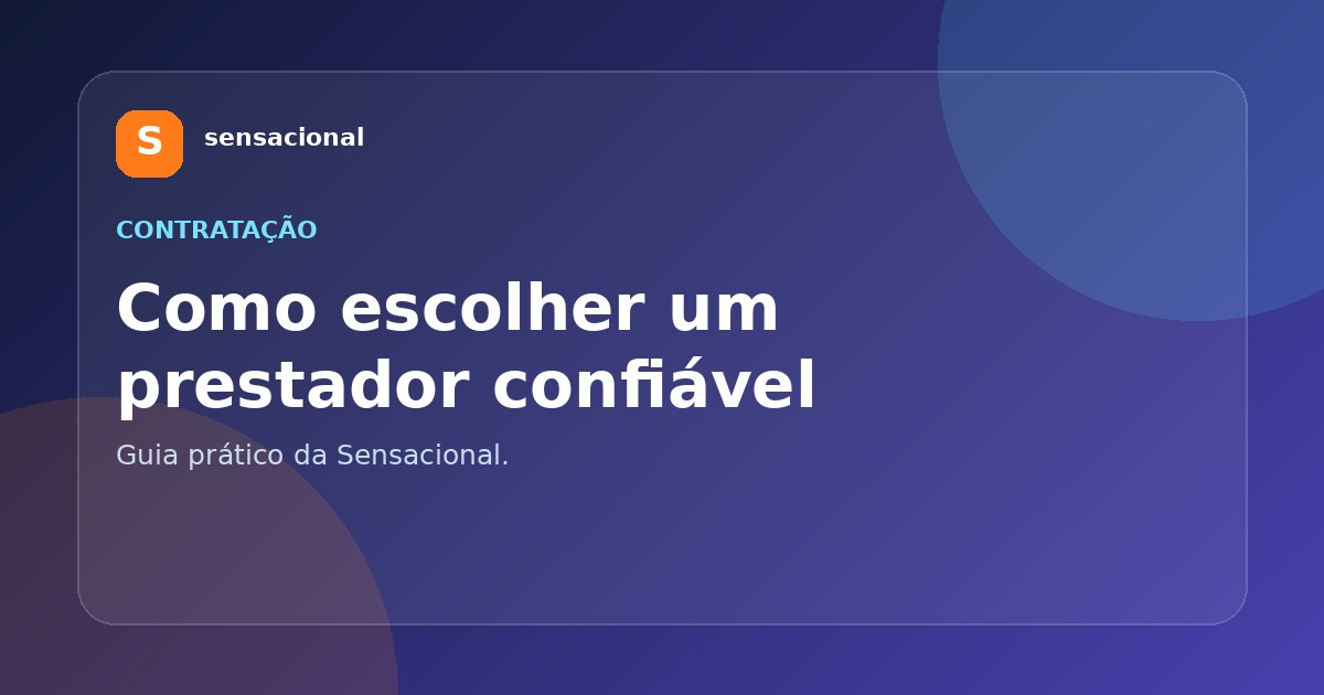 Cliente e prestador analisando escopo de serviço antes da contratação